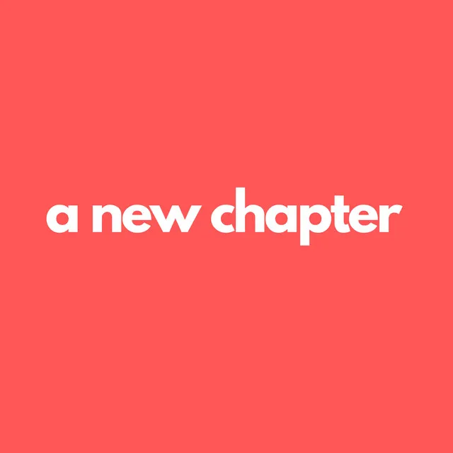 a new chapter