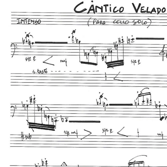 Cântico Velado Para Violoncelo Solo