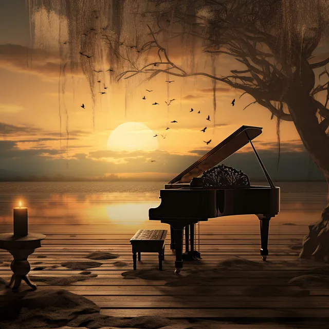 Piano Crescendo in Twilight