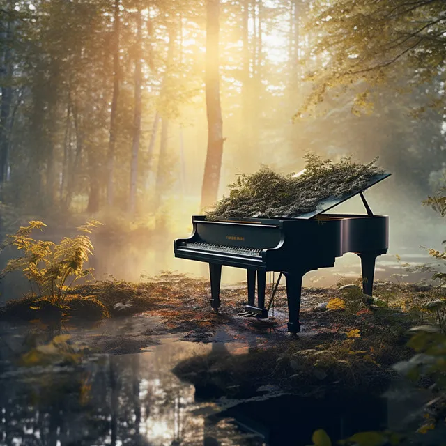 Piano Sounds Relaxation Echo