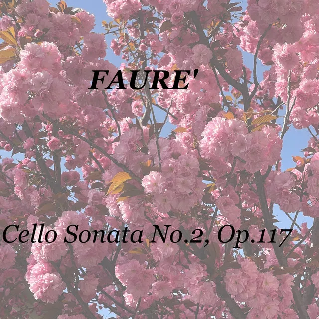 Faurè: Cello Sonata No.2, Op.117