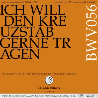 Bachkantate, BWV 56 - Ich will den Kreuzstab gerne tragen by Klaus Mertens