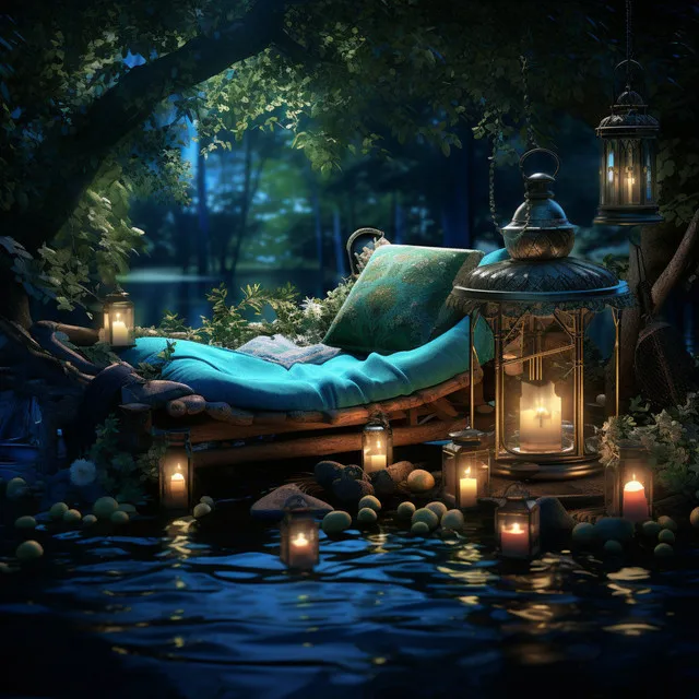 Cascading Dreams: Slumber Melodies by the Rapids