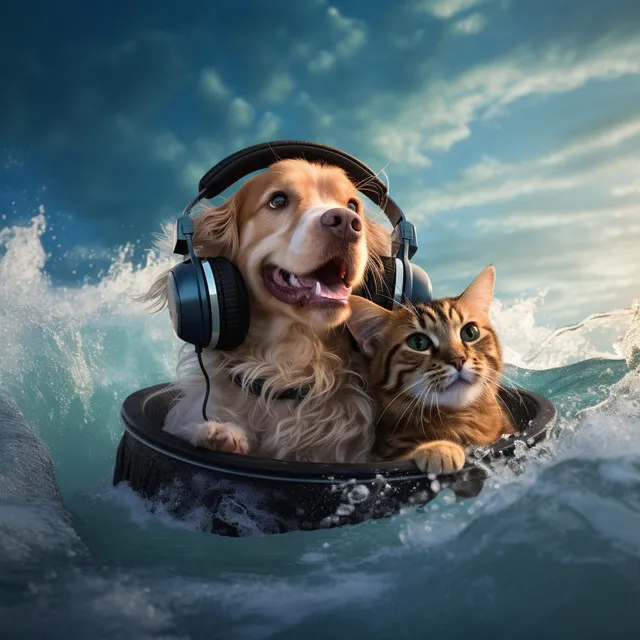 Binaural Ocean: Pets Relaxation Tunes