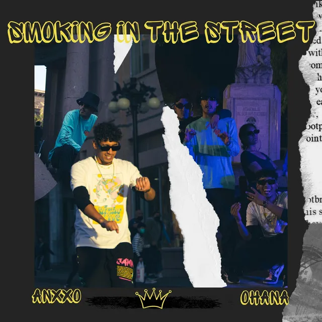 Smoking in the Street