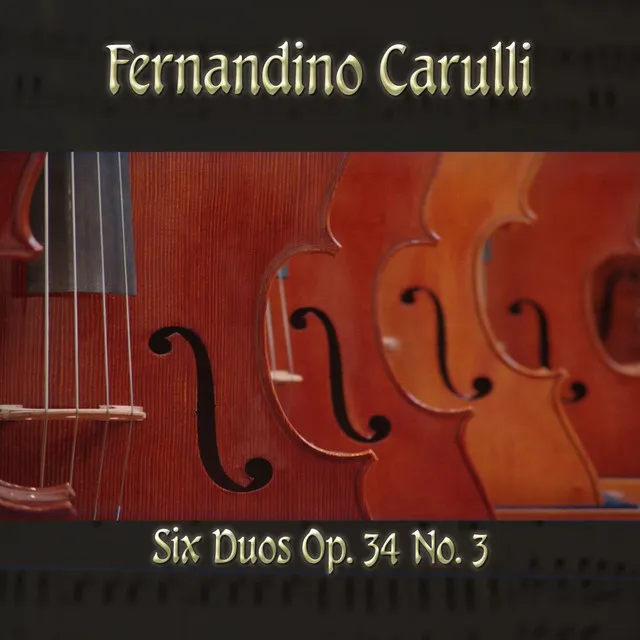 Six Duos, Op. 34, No. 3 in E Major, Op. 34: II. Allegretto