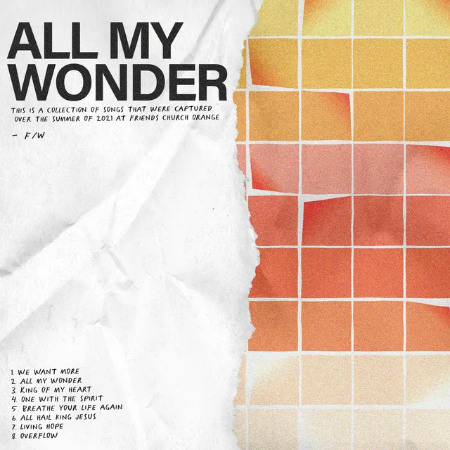 All My Wonder (Live)