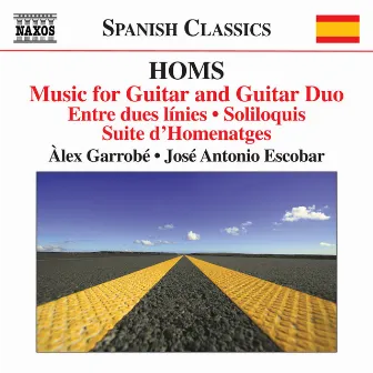 Homs: Music for Guitar & Guitar Duo by José Antonio Escobar