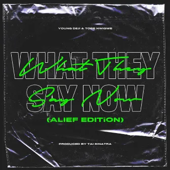 WHAT THEY SAY NOW (ALIEF EDITION) by Young Deji