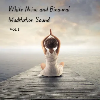 White Noise and Binaural Meditation Sound Vol. 1 by Binaural Brain Waves