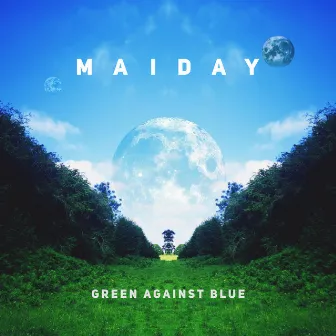 Green Against Blue by Maiday