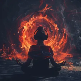 Meditation in Fire's Essence: Peaceful Sounds by Fire Place Sounds