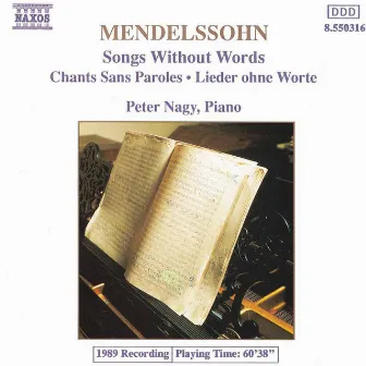 Mendelssohn, Felix: Songs Without Words, Vol. 1 by Péter Nagy