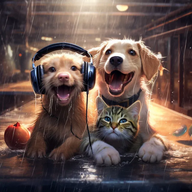 Pets Rain: Calming Nature Symphony