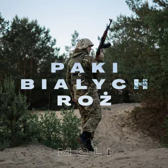 Pąki białych róż by Moli