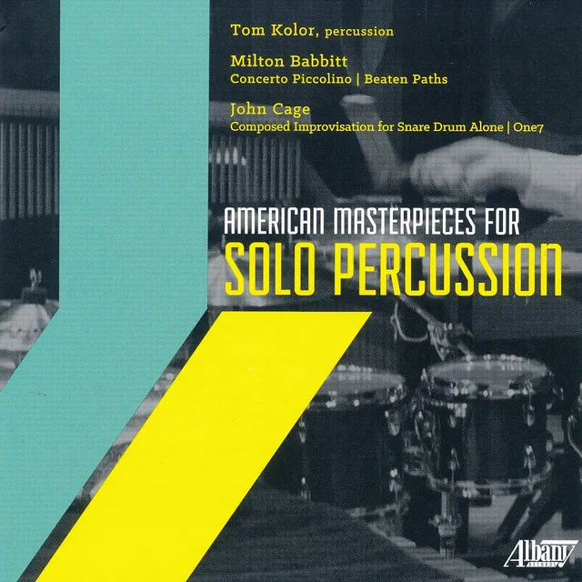 American Masterpieces for Solo Percussion