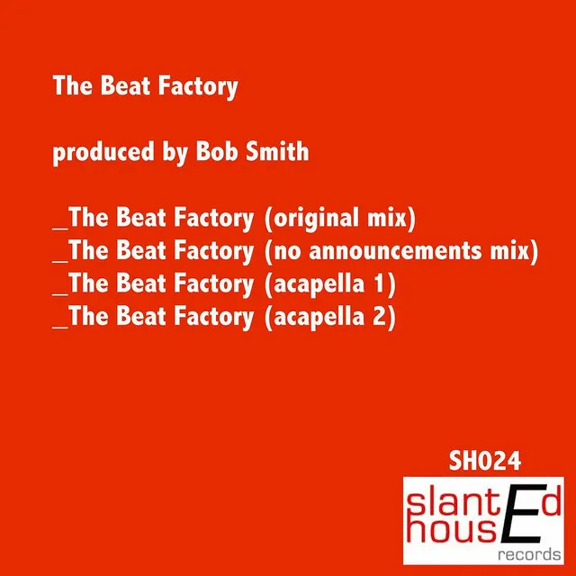 The Beat Factory - acapella mix 2