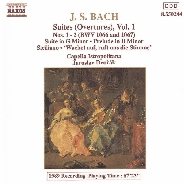 English Suite No. 3 in G Minor, BWV 808 (arr. J. Raff for string orchestra): I. Prelude