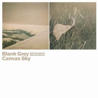 Blank Grey Canvas Sky by Machinefabriek