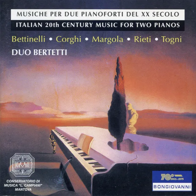 Omaggio a Bach, Op. 32: Variation 2, Poco piu mosso