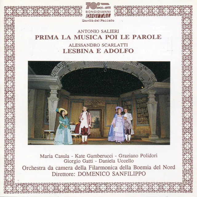 Prima la musica e poi le parole: Scene 2: Non dubitate, verro (Eleonora, Poeta, Maestro)