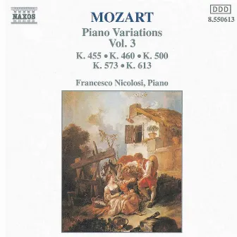 Mozart: Piano Variations, Vol. 3 by Francesco Nicolosi