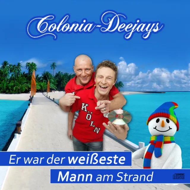 Er war der weisseste Mann am Strand