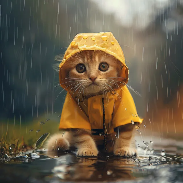 Ronroneo De Lluvia: Vibraciones Serenas Para Gatos