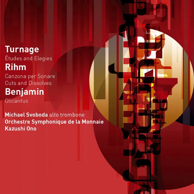 Turnage, Rihm & Benjamin : Orchestral Works