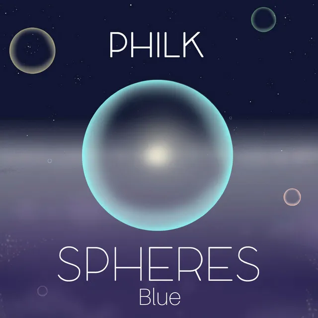 Spheres Blue