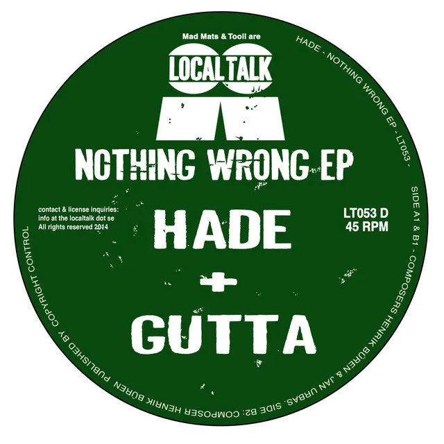 Nothing Wrong - Original Mix