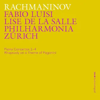 Rachmaninoff: Piano Concertos 1-4, Rhapsody on a Theme of Paganini (Live) by Lise de la Salle