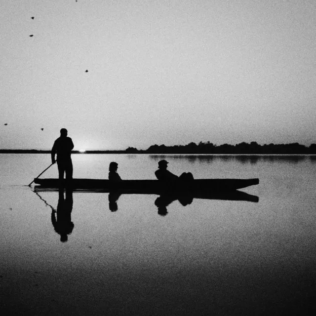 The Okavango Delta at night