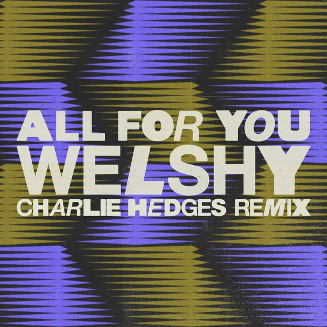 All for You - Charlie Hedges Remix