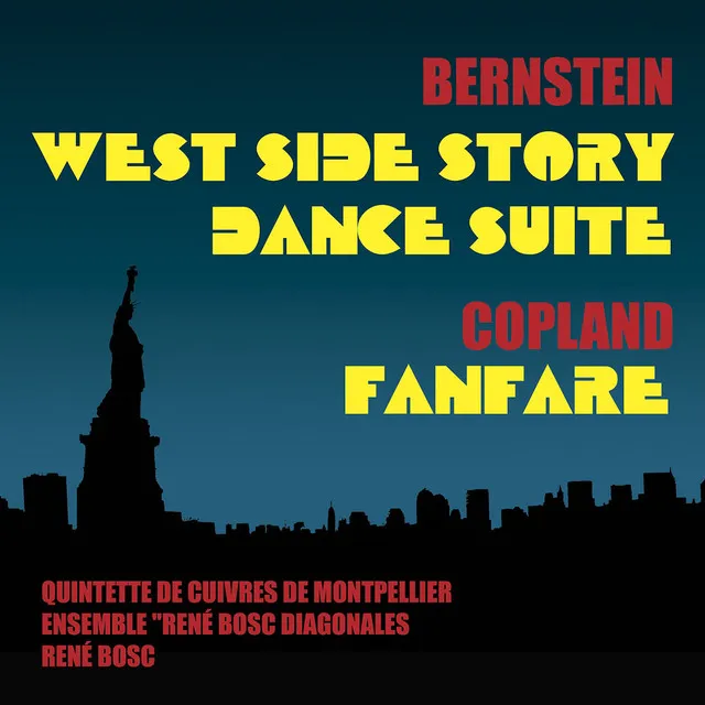 West Side Story Suite: No. 3, Blues - Arr. for Brass Quintet & Percussion