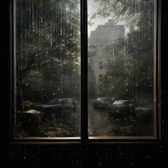 Rain Symphony: Echoes in the Downpour by Deep Sleep with Natural Rain & Thunder Sounds