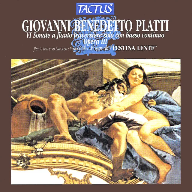 Platti: 6 Sonate a flauto traversiere solo con basso continuo, Op. 3