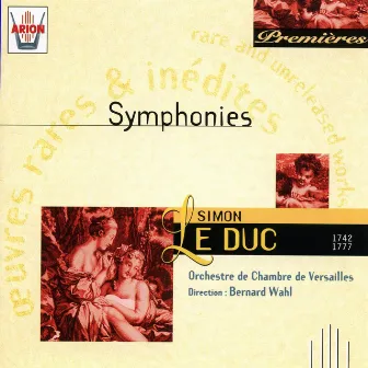 Le duc : Symphonies by Simon Le Duc