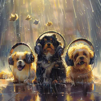 Rainy Comfort Notes: Pets Relaxation Sounds by Rain Sounds Studio