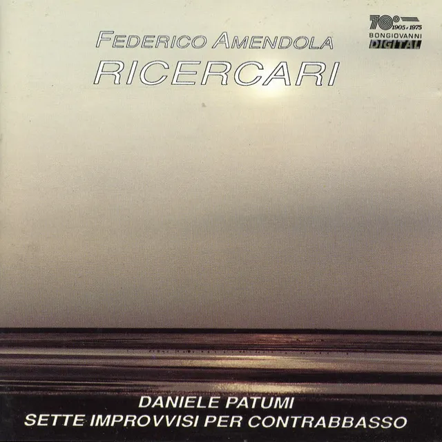 Federico Amendola: Ricercari