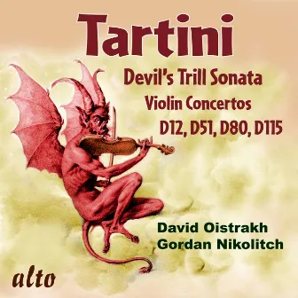 Tartini: Devil's Trill Sonata; Violin Concertos D12, D51, D80, & D115 by Orchestre d'Auvergne