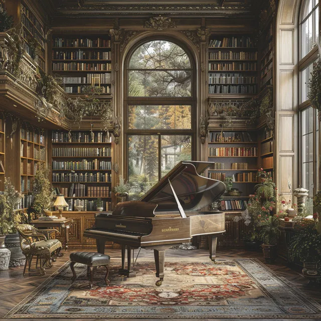 Estudio De Piano En Calma