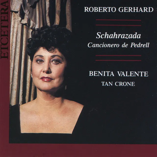 Roberto Gerhard, Schahrazada, Cancionero de Pedrell