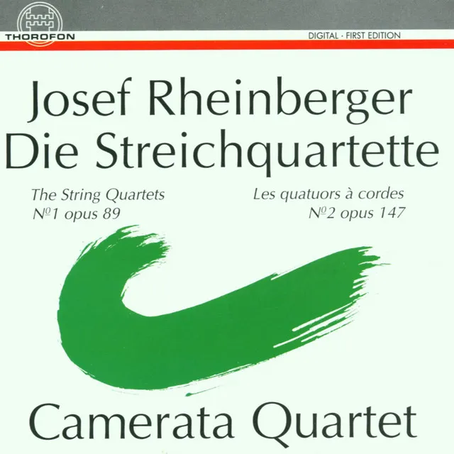 Josef Rheinberger: Streichquartette