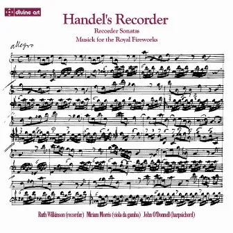 Handel's Recorder by Ruth Wilkinson