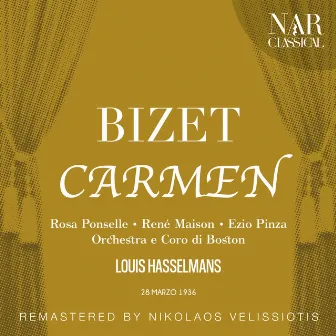 BIZET: CARMEN by Louis Hasselmans