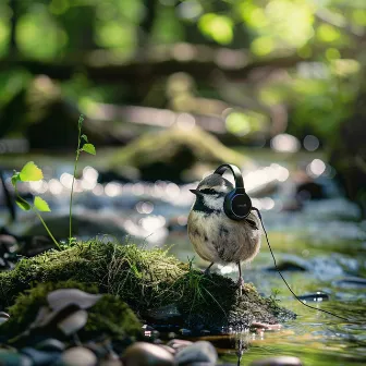 Nature's Study: Binaural Birds and Creek Melodies - 92 96 Hz by Sigh and Release