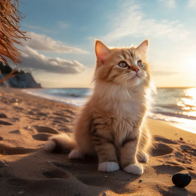 Tranquilidad Oceánica Para Gatos