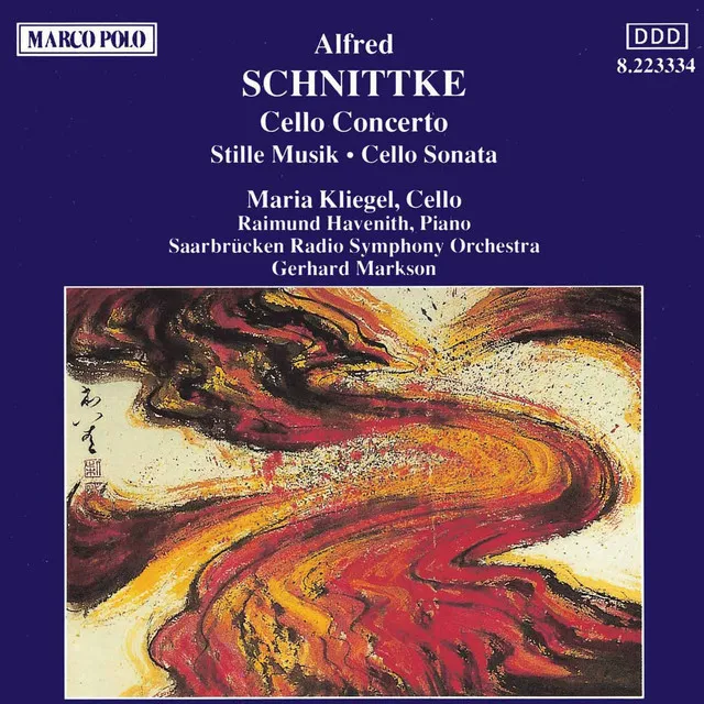 Schnittke: Cello Concerto / Stille Musik / Cello Sonata