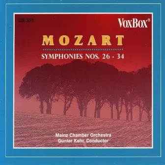 Mozart Symphonies Nos. 26-34 by Gunter Kehr